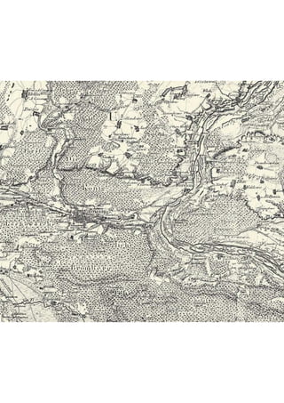 Okolice bydgoszczy, mapa z 1798 r.