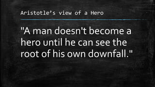 Okonkwo as a tragic hero in Things Fall Apart | PPT