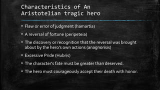 Okonkwo as a tragic hero in Things Fall Apart | PPT