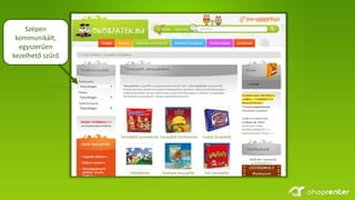 Szépen
kommunikált,
egyszerűen
kezelhető szűrő
 