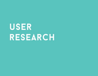 A Google survey with 25 participants (17 Males, 8 Females) was
conducted to truly understand what to build and who to build
the app for.
19 questions were asked, 7 were designed as distractors.
Findings from the 12 questions were used to understand who to
build it for and what to build ﬁrst.
Three user types were identiﬁed.
user research
 