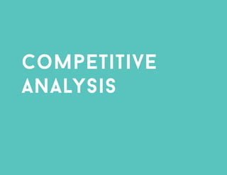 After some research, a handful of apps oﬀer something similar to
the company’s idea were found. The idea seems similar, but
executions vary. For the most part, they oﬀer similar functionality
that oﬀers impersonal solutions to the personalization that paper
cards oﬀer. Looking at several categories such as total number of
downloads, page rankings, popularity on the app store, and other
critierias, four were picked to be given a closer look.
competitive analysis
 