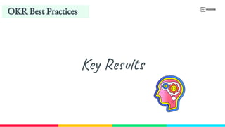 Key Results
OKR Best Practices
 