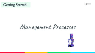 Getting Started
Management Processes
 