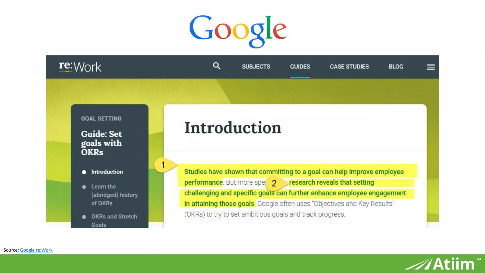 ™
Source: Google re:Work
 