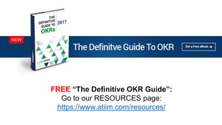 Introduction to OKR Goals (OKRs 101)