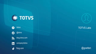 /totvs
@totvs
blog.totvs.com
company/totvs
TOTVS Labs
@goettenfluig.com
 