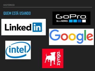 HISTÓRICO
QUEM ESTÁ USANDO
 