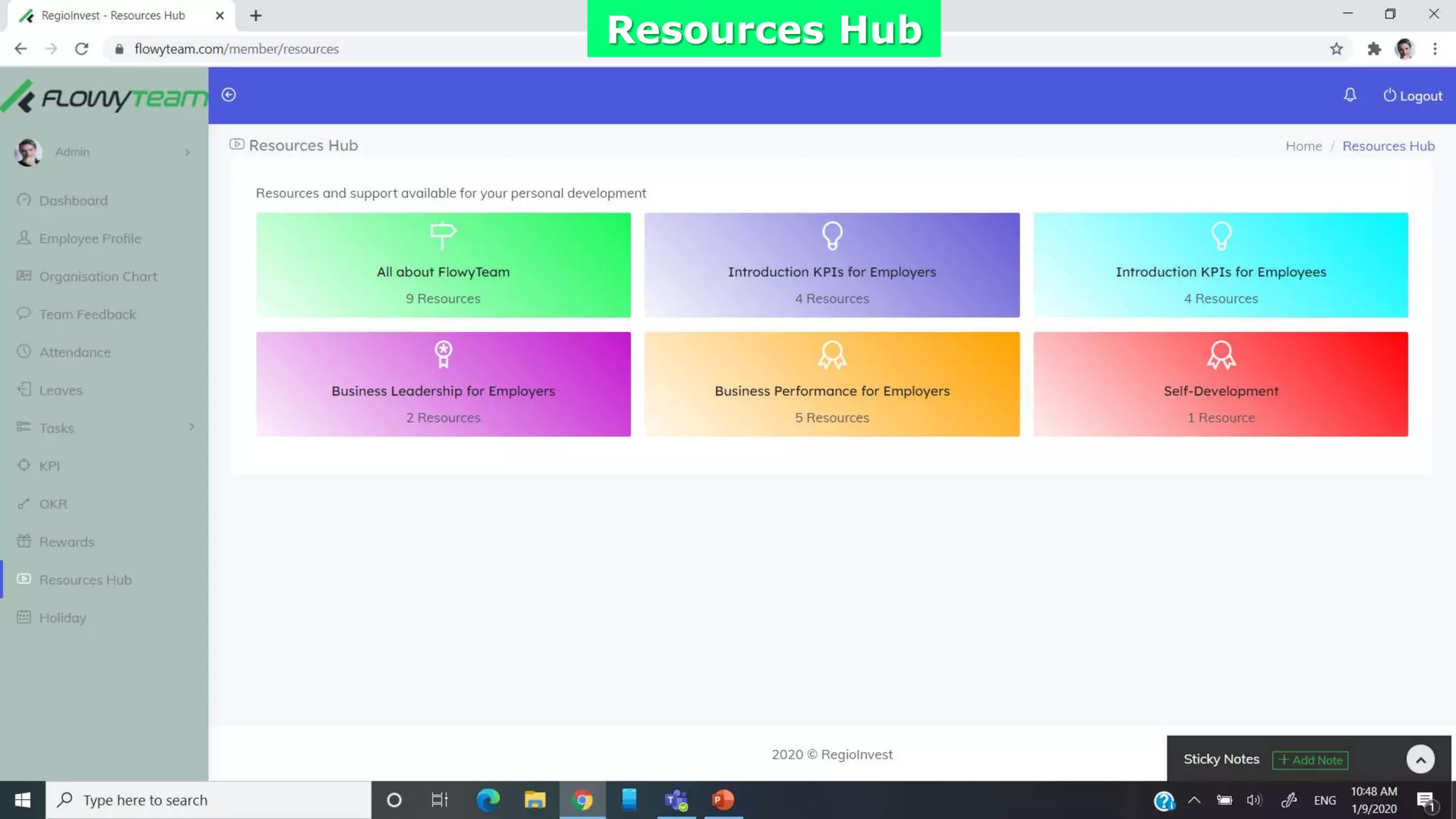 Resources Hub