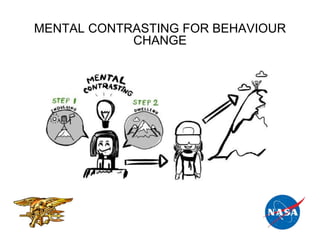 MENTAL CONTRASTING FOR BEHAVIOUR
CHANGE
 