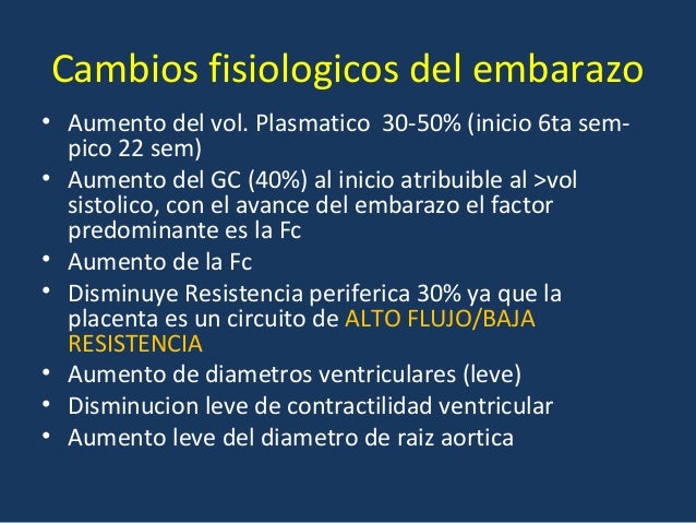 Anestesia Cardiopatia Y Embarazo Residencia Anestesiologia