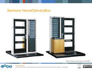 http://www.siemens.nl/hdb/ Siemens HomeDeliveryBox 
