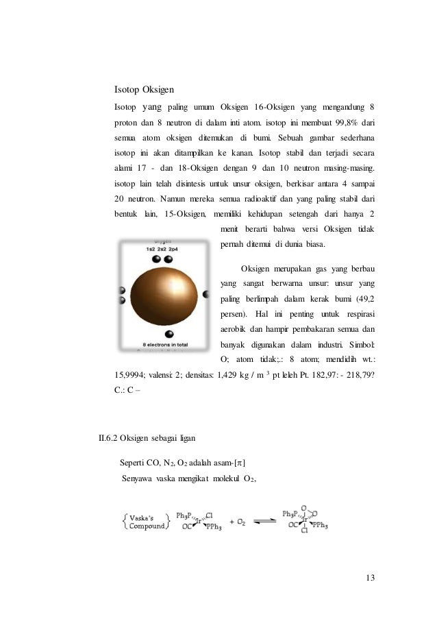 Makalah Oksigen