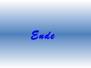 Ende 