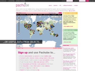 … OR USEFUL DATA FROM OBJECTS 