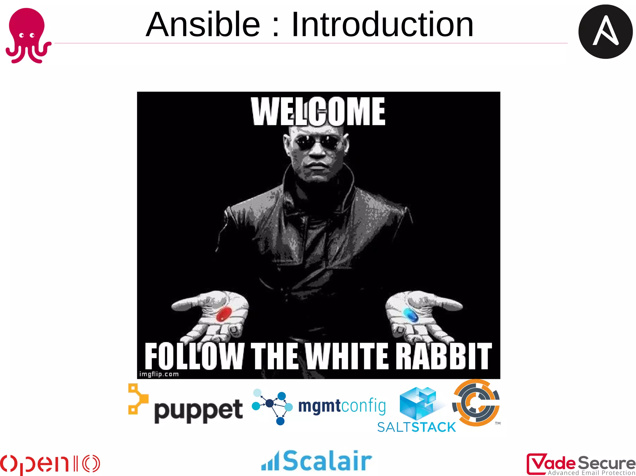 Ansible : Introduction
 