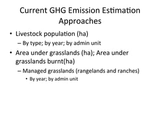 Okumu GHG estimation for agric Kenya nov 10 2014