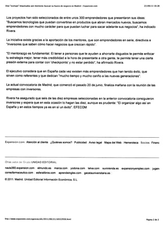 Okuri Ventures & Tetuan Valley - Menciones en medios Sep2011 - Parte B