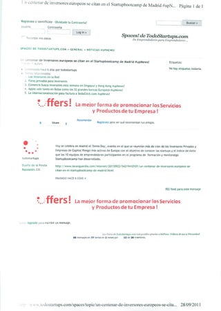 Okuri Ventures & Tetuan Valley - Menciones en medios Sep2011 - Parte B