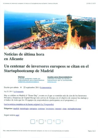 Okuri Ventures & Tetuan Valley - Menciones en medios Sep2011 - Parte B