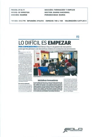 Okuri Ventures & Tetuan Valley - Menciones en medios Sep2011 - Parte B