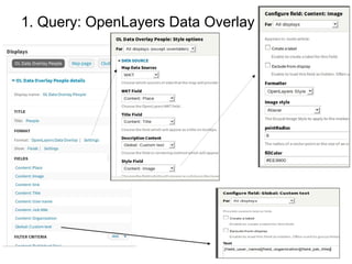 1. Query: OpenLayers Data Overlay
 