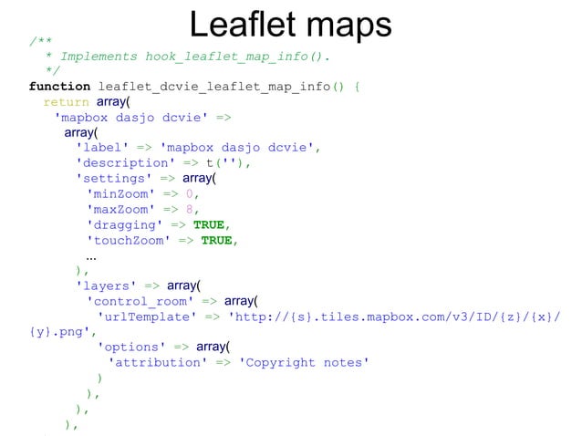 OpenLayers vs. Leaflet | PPT