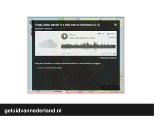 geluidvannederland.nl
 