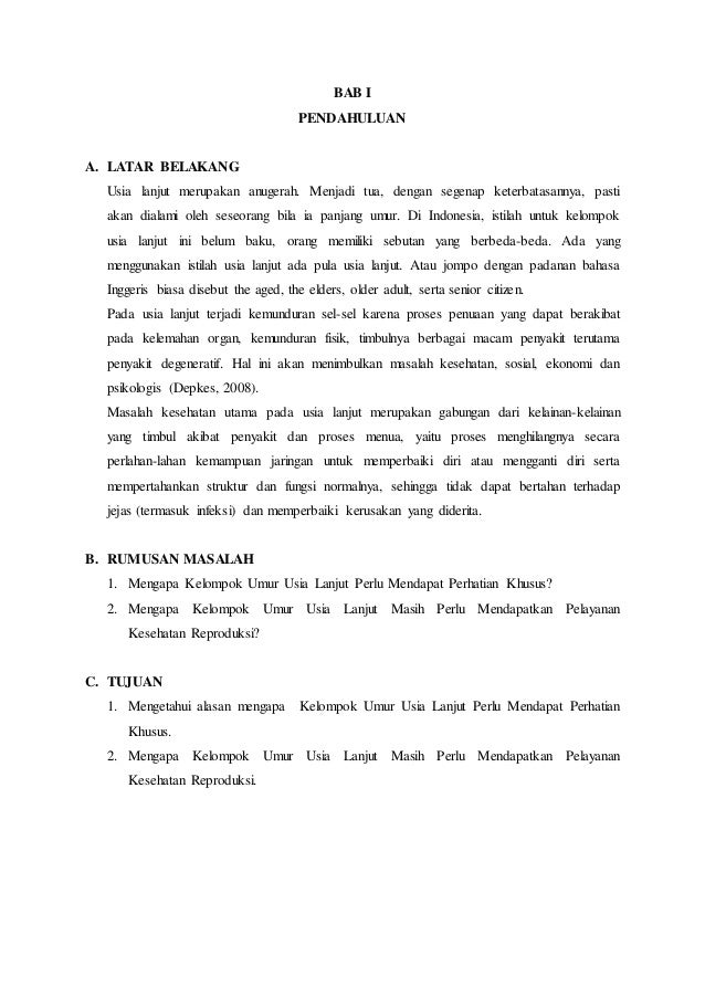 Ol 1 Ti Makalah Lansia
