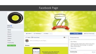 Facebook Page
 