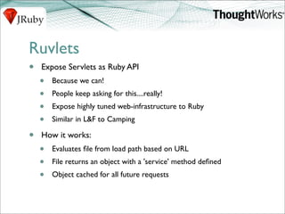 Ola Bini J Ruby Power On The Jvm