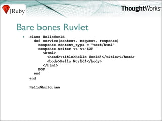 Ola Bini J Ruby Power On The Jvm