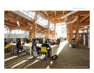 Adaptable Spaces
LGA. Scarborough Civic Centre Branch
 
