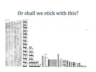 Or shall we stick with this?
 