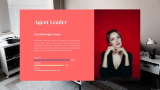 Tina Washington Foster
Interactively coordinate proactive e-commerce via process-centric
outside the box thinking pursue scalable customer service through.
Collaboratively administrate empowered markets via plug-and-play
networks. Dynamic procrastinate B2C users after installed base benefits
dramatic. Credibly pontificate highly efficient manufactured.
Reading
Writing
Learning
100%
80%
60%
 