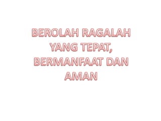 Olah raga dan kesehatan 