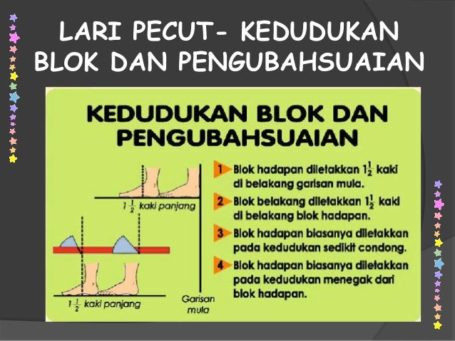  Olahraga lari  pecut