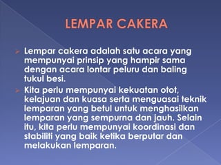Olahraga lempar cakera | PPTX