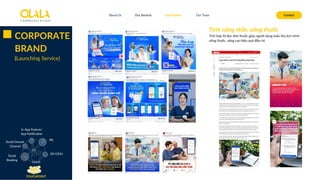 About Us Our Services Contact
Our Projects Our Team
CORPORATE
BRAND
(Launching Service)
Social
Booking
Social Owned
Channel
DF/OOH
In-App Feature/
App Notification
PR
Tính năng nhắc uống thuốc
Tích hợp AI đọc đơn thuốc giúp người dùng tuân thủ lịch trình
uống thuốc, nâng cao hiệu quả điều trị
TOUCHPOINT
 