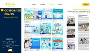 About Us Our Services Contact
Our Projects Our Team
CORPORATE
BRAND
(Launching Service)
Social
Booking
Social Owned
Channel
DF/OOH
In-App Feature/
App Notification
PR
Sổ tiêm chủng điện tử
Quản lý và tra cứu thông tin tiêm chủng vaccine dễ
dàng và tiện lợi qua ứng dụng/hệ thống điện tử
TOUCHPOINT
 