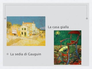La casa gialla




La sedia di Gauguin
 