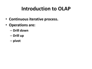 OLAP | PPTX