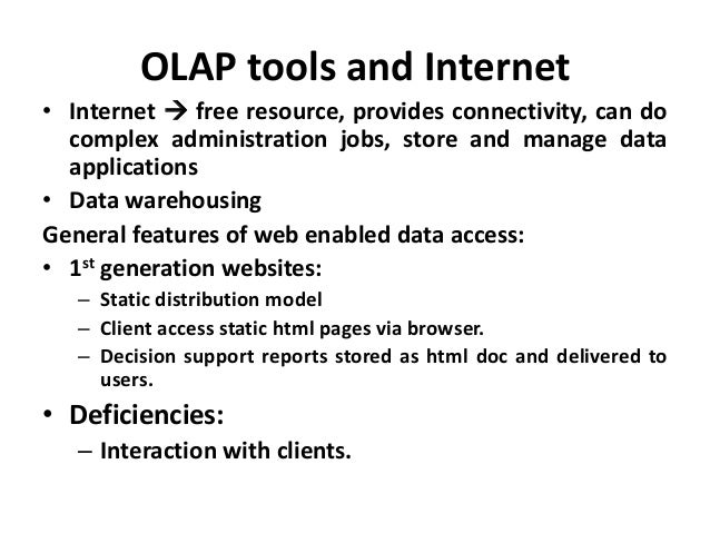 olap olap tools