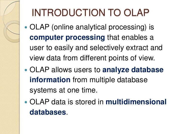 olap data warehouse olap meaning