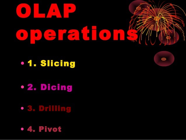 Olap operations