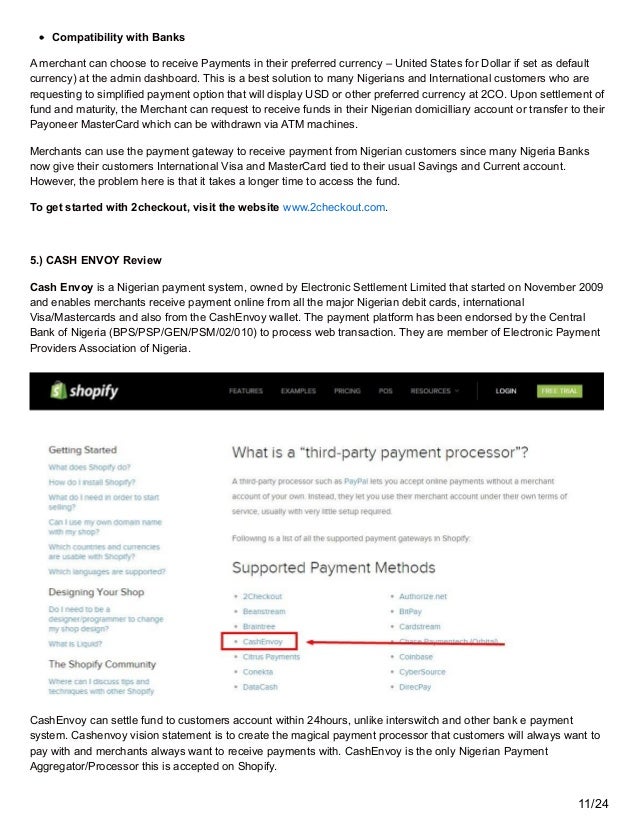 Online payment options in nigeria