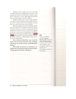 Dia Internacional da Mulheres