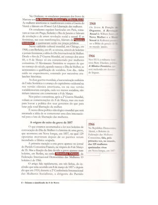 Dia Internacional da Mulheres