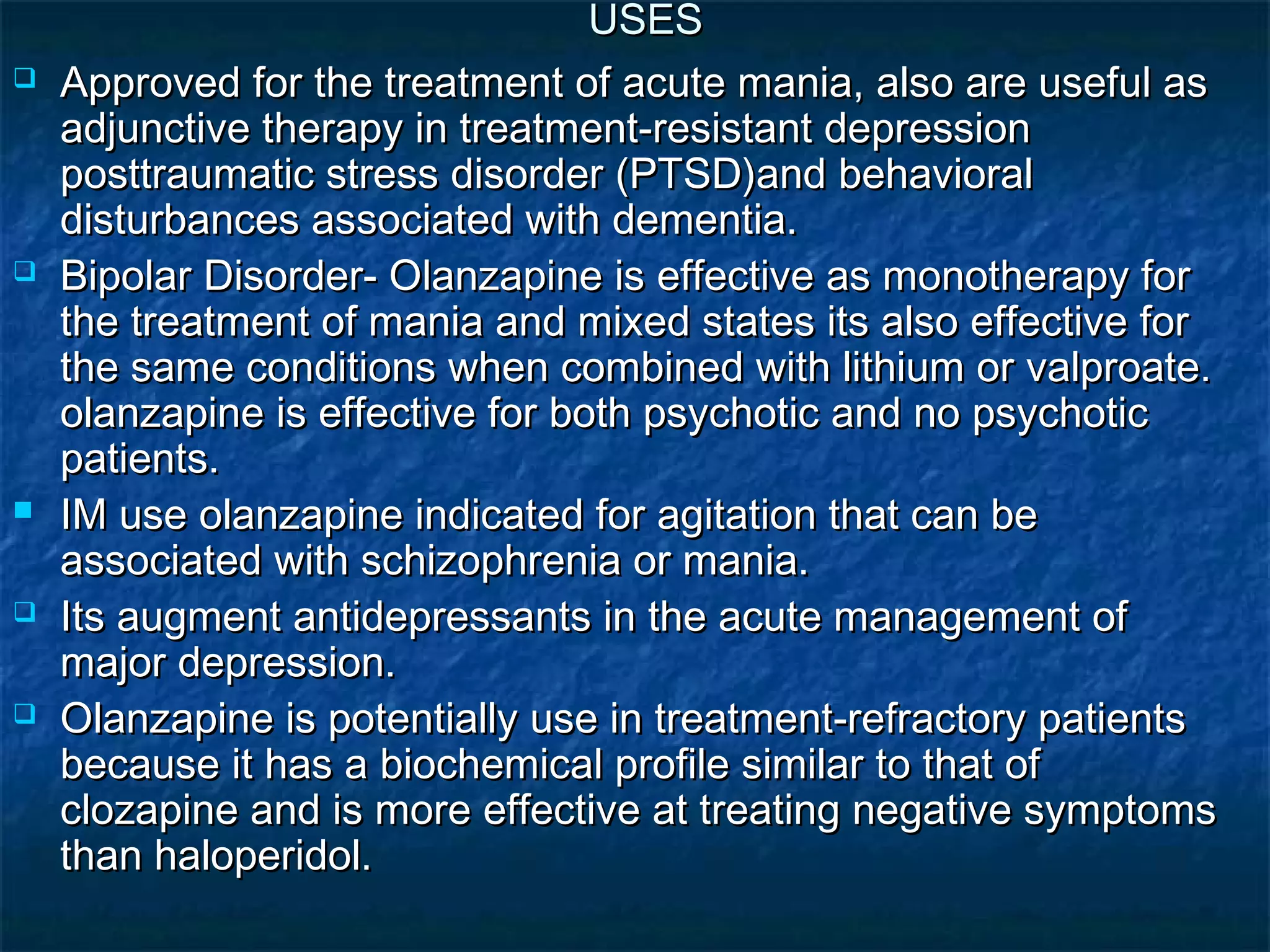 Olazapine PPT olazapine-ppt
