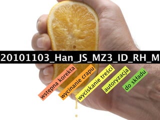 Olej blogi, rób magazyn